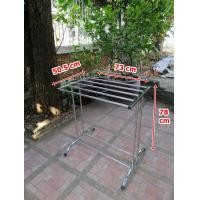 ราคา ราวเล็กรุ่นใหม่ 5 เส้น 2 ขาแข็งแรง ราวตาก ราวตากสแตนเลส ราวตากเล็ก ราวตากชุดชั้นใน ราวตากผ้าขนหนู ราวตากผ้าเช็ดตัว ราวตากผ้าสแตนเลส (9505334991)