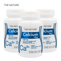 ราคา แพ็ค 3 ขวด สุดคุ้ม แคลเซียม พลัส คอลลาเจน ซอยโปรตีน เดอะเนเจอร์ Calcium plus Collagen Soy Protein THE NATURE บำรุงกระดูก แคลเซียมพลัส (14994640886)