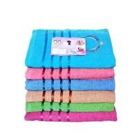 ราคา ผ้าขนหนูเพนกวิน ผ้าขนหนูcotton ขนาด 27x54 นิ้ว 70x140cm แพ็ค 6 ผืน เนื้อนุ่ม คละสีสันสดใส สำหรับของชำร่วย (4039220322)