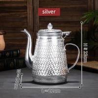 ราคา เหยือกน้ำลายไทย ใช้ในร้านอาหาร เหยือกน้ำทรงย้อนยุคเหยือกน้ำเย็นลายไทย กาน้ำชา (22510355306)