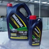 ราคา น้ำมันเครื่องดีเซล DUCKHAMS FLEETMASTER SAE 15W 40 ขนาด 6ลิตรแถม1ลิตร (23271285151)