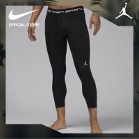 ราคา Jordan Mens Dri Fit Sport 3QT Tight Black จอร์แดน กางเกงรัดรูป 3 4 ส่วนผู้ชาย Dri Fit Sport สีดำ (23389675136)