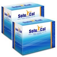 ราคา 2 Boxs Solucal โซลูแคล Calcium Collagen VitaminD3 30 Sachets (100248522)
