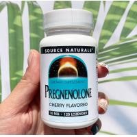 ราคา เพรกนิโนโลน แบบเม็ดอม รสเชอร์รี่ Pregnenolone Cherry Flavored 10 mg 120 Lozenges Source Naturals (9737991129)