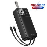 ราคา KUULAA 22 5W Power Bank พาเวอร์แบงค์ 30000mAh QC PD 3 0 PoverBank Fast Charging PowerBank 30000 mAh USB External Battery Charger For Xiaomi Mi 10 9 (24288285646)