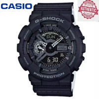 ราคา OK Casio G Shockนาฬิกาข้อมือผู้ชายสีดำ สีทองสายเรซิ่นรุ่นGA 110GB 1ADR ของแท้100 ประกันCMG (11769148380)