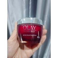 ราคา ถูก แท้ Olay Regenerist Micro Sculpting Cream 50g โอเลย์ รีเจนเนอรีส ไมโคร สกัลป์ติ้ง ครีม 50 กรัม ครีมบำรุงหน้า ครีมทาหน้า โอเลย์สีแดง (22025695598)