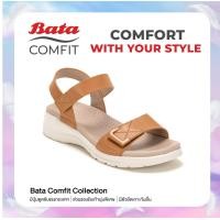 ราคา Online Exclusive Bata บาจา Comfit รองเท้าเพื่อสุขภาพรัดส้น พร้อมเทคโนโลยีคุชชั่น สวมใส่ง่ายน้ำหนักเบา สำหรับผู้หญิง สีน้ำตาล 5804047 (20012798824)