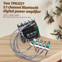ราคา ZK ST21 TPA3221 100W 2 200W DC12 30v แอมป์จิ๋วขับซับ แอมป์จิ๋วแรงๆ รองรับการติดตั้ง (23677082487)