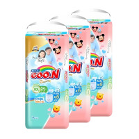ราคา ยกลังx3 Goon ผ้าอ้อม กูนน์ มัมมี่ คิส พรีเมี่ยม ซอฟต์ ไซส์ NB 3XL กูนน์6แก้ว แพมเพิส ผ้าอ้อมเด็ก แพมเพิสเด็ก แพมเพิสแรกเกิด Baby Diapers (18204188089)