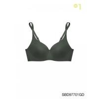 ราคา SABINA BRALESS PERFECT BRA เสื้อชั้นในไม่มีโครง รหัส SBD97701 สีเขียวเข้ม (19722928342)