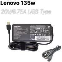 ราคา Lenovo Adapter ของแท้ 20V 6 75A 135W หัว USB อะแดปเตอร์ สายชาร์จ (19386557465)