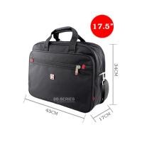 ราคา กระเป๋าเอกสารใส่โน๊ตบุ๊ค briefcase กระเป๋าเอกสารผู้ชาย ยี่ห้อสวิส swiss สีดำ มี 2ขนาด 16 และ 17 5 นิ้ (6752942997)