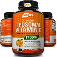 ราคา สูตรใหม่ NutriFlair Liposomal Vitamin C 1700 mg 180 แคปซูล (23584676956)