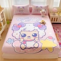 ราคา Dansunreve ผ้าปูที่นอน 6ฟุต 5ฟุต 3 5ฟุต Sanrio Kuromi Cinnamoroll Hello Kitty ผ้าปูที่นอนฝ้ายแท้ 100 าปูรัดมุม ผ้าปู cotton 100 1200TC ผ้าปูที่นอน ผ้าปู 1 ชิ้น รัดมุม360 (24257405728)