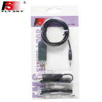 ราคา Flysky FS SM100 RC USB Flight Simulator With FMS Cable 2 4G for FLYSKY FS i6 i10 i6X FS T6 FS CT6B TH9X RC Helicopter Controller (23672352638)