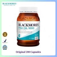 ราคา Blackmores Odourless Fish Oil 1000 mg 400 Cap DHA Omega น้ำมันปลา แพ็คเกจใหม่ (24029151992)