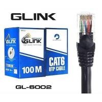ราคา GLINK GL6002 สายแลนภายนอก สีดำ OUTDOOR CAT6 UTP CABLE ความยาว 100 เมตร (22189584179)