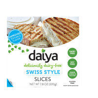 ราคา Promotion Vegan Swiss Cheese Slices Daiya 220g (14168978538)