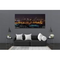 ราคา พระบรมมหาราชวังประเทศไทยกลางคืน5ชิ้นห้าชิ้นลายพิมพ์ของขวัญผนังผ้าใบสำหรับเขาภาพตกแต่งบ้านศิลปะสมัยใหม่1ชิ้นกรอบภายในไม้หรือไร้กรอบ หรืออะลูมินัมอัลลอยสีดำกรอบ (24514912406)