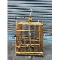 ราคา กรงพัก 21ซี่ ไม้สักแกะลาย สำหรับใส่กรงนกหัวจุกและกรงนกขนาดใกล้เคียงทุกชนิด (21368081804)