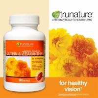ราคา Exp 05 2026 Trunature Lutein Zeaxanthin 140 Softgels วิตามินบำรุงสายตา ขนาด 140 เม็ด ไม่มีแผงกระดาษ (7104394329)