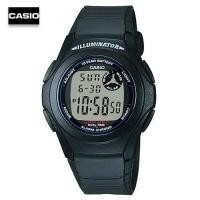 ราคา Velashop นาฬิกาข้อมือผู้ชายคาสิโอ ดิจิตอล Casio Standard Digital สายยางเรซิ่น หน้าปัดดำ ขอบน้ำเงิน รุ่น F 200W 1ADF F 200W 1A F 200W (204814445)