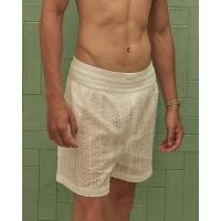 ราคา BLANC BANGKOK MARSEILLE กางเกงขาสั้นสีขาวผ้าลูกไม้ (22272492798)