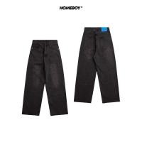 ราคา ขายดี ส่งเร็ว กทม 1 วัน HOMEBOY กางเกงยีนส์ กางเกงยีนส์รุ่นใหม่ผ้า DENIM 16 OZ HB DAPPER JEANS C BLACK (21892480688)
