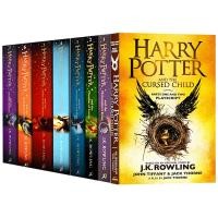 ราคา 8 Books Harry Potter Complete Collection หนังสือ แฮร์รี่ พอตเตอร์ หนังสือชุดภาษาอังกฤษ Harry Potter 1 8 English Series Books หนังสือภาษาอังกฤษ นิทานภาษาอังกฤษ (18308555991)