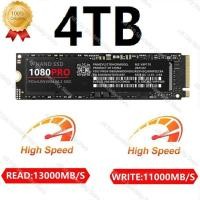 ราคา Original SSD 1080 PRO 1TB 2TB 4TB M2 Nvme M 2 2280 PCIe 5 0 X4ภายใน Solid State Drive 8TB HDD Hard Disk 드 สำหรับ PS5เดสก์ท็อป (21434820524)