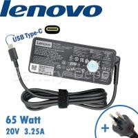 ราคา Lenovo Adapter ของแท้ Lenovo ThinkPad Carbon X1 Gen 9 Gen 10 Thinkpad L14 Gen2 65W USB Type C สายชาร์จ Lenovo อะแดปเตอร์ (18673391728)