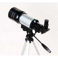 ราคา กล้องดูดาว 300 x 70 ของแท้ กล้องส่องดูดาวแบบหักเหแสง Telescope กล้องโทรทรรศน์ (715355)
