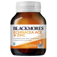 ราคา Blackmores Echinacea ACE Zinc 60 Tablets แบลคมอร์สเอคไคนาเซีย เอซีอี ซิงค์ 60 เม็ด หมดอายุ 24 04 2027 (12827522295)