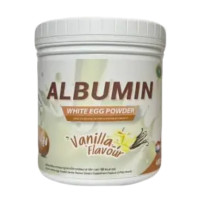ราคา ALBUMIN WHITE EGG POWDER อัลบูมิน ไข่ขาวผง 400กรัม มี 3 รสให้เลือก โปรตีนไข่ขาว ผงโปรตีนคุณภาพจากไข่ขาว (24298368391)