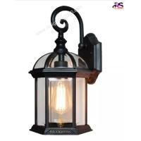 ราคา โคมไฟกิ่ง โคมไฟผนัง ไฟภายนอก โมเดิ้ล ยุโรป มินิมอล รุ่น A5048 BK ไม่รวมหลอดไฟ โคมนอกบ้าน กันน้ำ กิ่ง ติดกำแพง (18987322416)