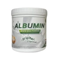 ราคา ALBUMIN WHITE EGG POWDER อัลบูมิน ไข่ขาวผง 400กรัม มี 3 รสให้เลือก โปรตีนไข่ขาว ผงโปรตีนคุณภาพจากไข่ขาว (24298368390)
