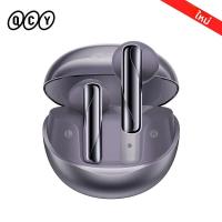 ราคา QCY AilyBuds Clear หูฟังไร้สายบลูทูธ 5 3 Touch Control ชุดหูฟังสําหรับเล่นเกม 4 ไมโครโฟน ENC หูฟัง TWS หูฟังชนิดใส่ในหู (24380793831)