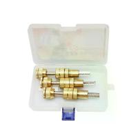 ราคา ใหม่ล่าสุด GOSO Original สองแถวกึ่งวงกลม Keyway 11 Pins Dimple A B KABA Locksmith Toolkit เครื่องมือสปริงโหลด Bump Lock เครื่องมือ (24495574215)