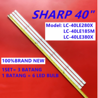 ราคา NEW LC 40LE280X LC 40LE185M LC 40LE380X SHARP 40 INCH LED TV BACKLIGHT LAMP TV 40LE280X 40LE185M LC 40LE280 (20042781001)