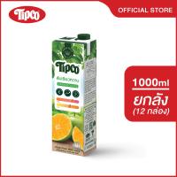 ราคา ยกลัง TIPCO น้ำส้มเขียวหวาน Tangerine Orange juice 100 ขนาด 1000 ml (5519322307)