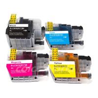 ราคา 4 Pack LC3619 XL BK C M Y Full Set Print Ink Cartridge for Brother MFC J2330DW J2730DW J3530DW J3930DW MFC J2330DW MFC J2730DW MFC J3530DW MFC J3930DW Inkjet Color Printer High Yield Capacity for LC36
