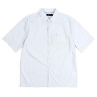 ราคา OASIS เสื้อเชิ้ตผู้ชาย กระเป๋าอก ลายทาง ทรงหลวม เสื้อเชิ้ต แขนสั้น เสื้อเชิ้ตชาย ผ้าคอตตอน 100 รุ่น MWSF 4672 L สีชมพู ฟ้า เทา ขาว (24357947873)