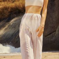 ราคา lookbookbeachclub sand pants white lace กางเกงขายาว ลายลูกไม้ สีขาว (17898592868)