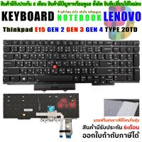 ราคา KEYBOARD คีย์บอร์ด LENOVO Thinkpad E15 GEN 2 GEN 3 GEN 4 TYPE 20TD (19826213926)