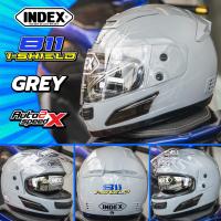 ราคา หมวกกันน็อค INDEX 811 i SHIELD ฟอร์มช่าง ทรงช่าง แว่น2ชั้น รุ่นขายดี (24428702270)