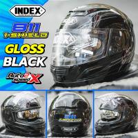 ราคา หมวกกันน็อค INDEX 811 i SHIELD ฟอร์มช่าง ทรงช่าง แว่น2ชั้น รุ่นขายดี (24428702271)
