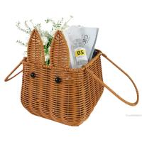 ราคา Rabbit Carrying Basket with Handle Cute Rabbit Picnic Hamper Eggs Baskets for Camping Birthday Wedding Picnic Party SUN TH (24251488821)