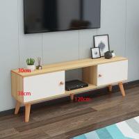 ราคา HONOR HLตู้วางทีวี ชั้นวางทีวี 140 120CM โต๊ะทีวีขนาดใหญ่ ตู้ทีวีไม้จริงที่มีลิ้นชัก (23769428528)