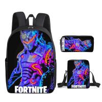 ราคา Fortnite Fortress Night Schoolbag Three Piece Set Multi Size Backpack Korean Elementary School Student Backpack For Private Drawing (22050958604)